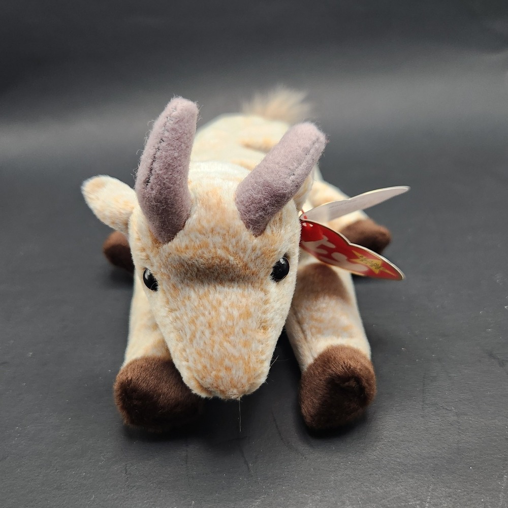 Vintage‎ 90s TY Beanie Babies "Goatee" With Tag Errors